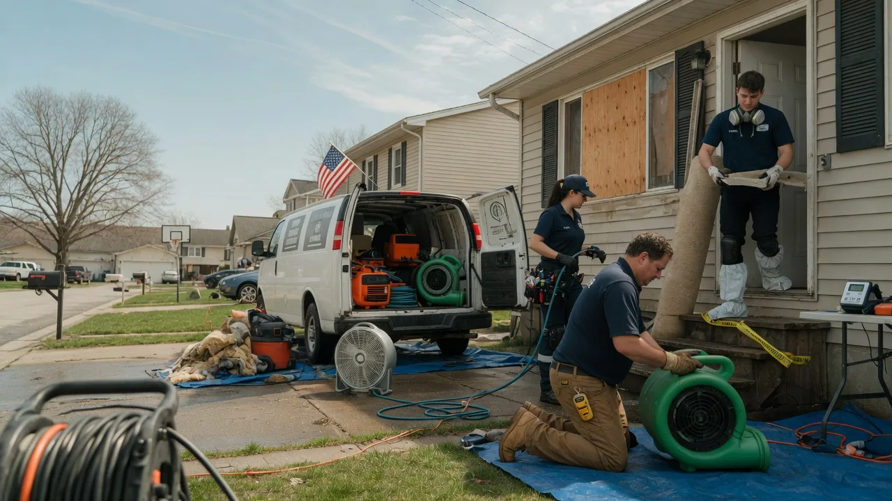 Water Damage Restoration in Sullivan, OH near me